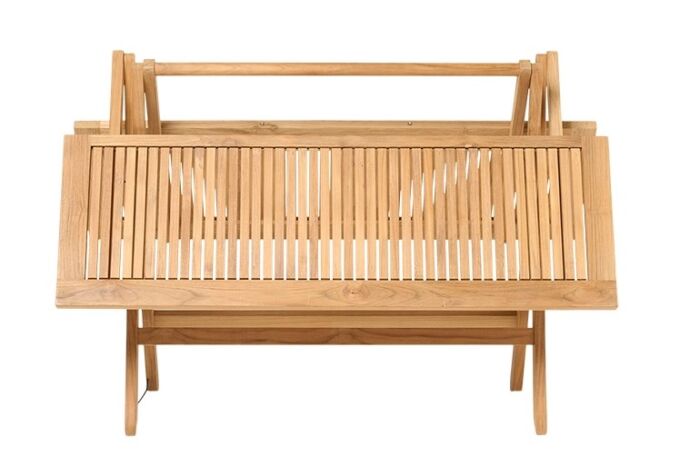 Traditional Teak SOFIA klaptafel 120 x 80 cm - Afbeelding 2