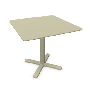 529 darwin tafel 80x80cm taupe