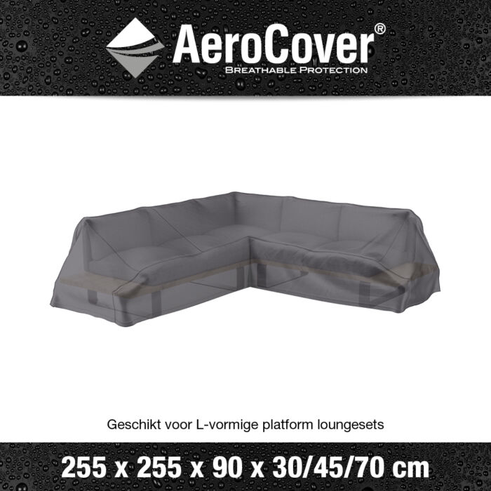 AeroCover hoes platformset L-vorm 255x255x90xH30/45/70 cm art. 7880 - Afbeelding 2