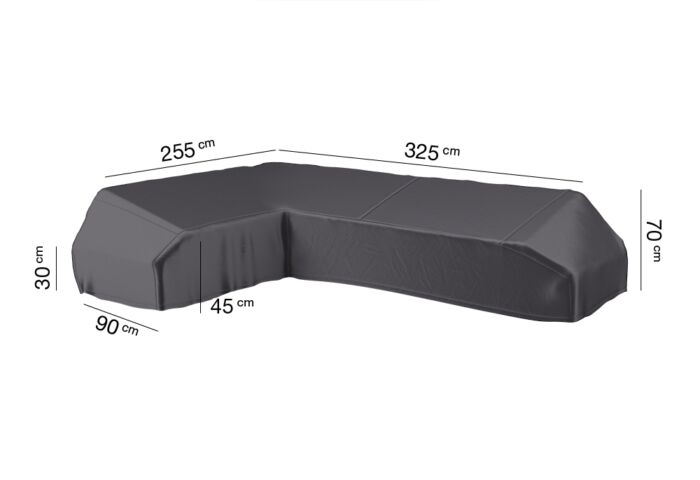 AeroCover beschermhoes platformset 325x255x90xH30/45/70cm