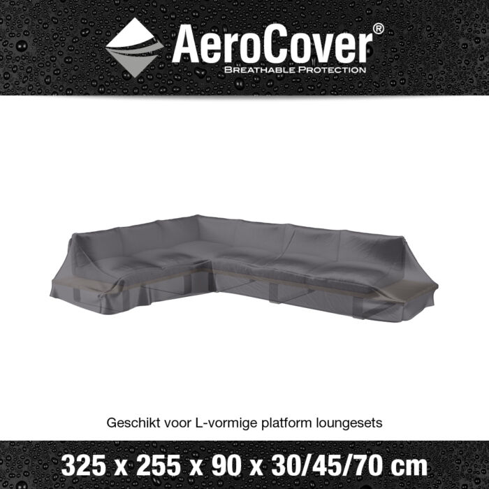 AeroCover hoes platformset L-vorm 325x255x90xH30/45/70 cm links art. 7882 - Afbeelding 2