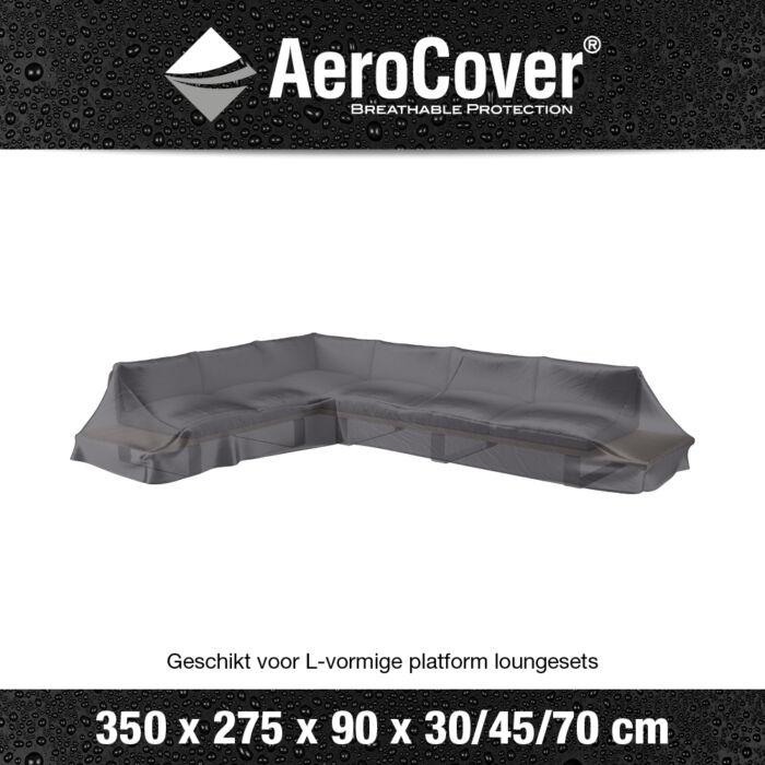 AeroCover hoes platformset L-vorm 350x275x90xH30/45/70 cm links art. 7884 - Afbeelding 6