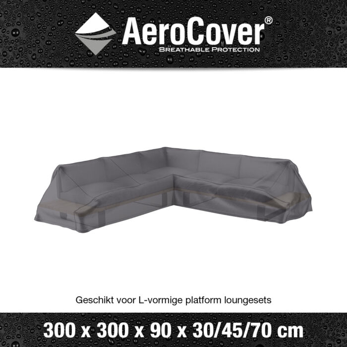 AeroCover hoes platformset L-vorm 300x300x90xH30/45/70 cm art. 7886 - Afbeelding 2