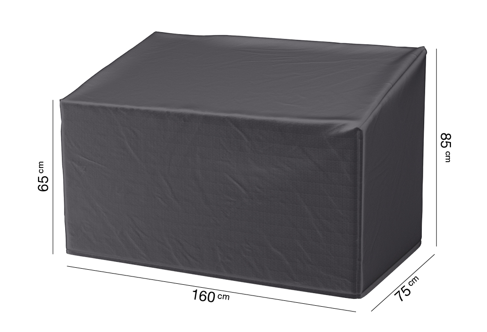 AeroCover beschermhoes tuinbank 160x75xH65/85cm