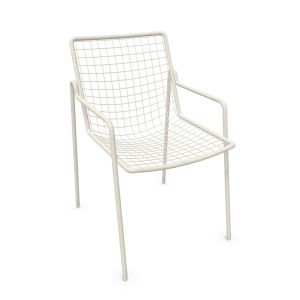 rio50 armstoel matt white