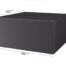 AeroCover beschermhoes diningset 160x150xH85cm