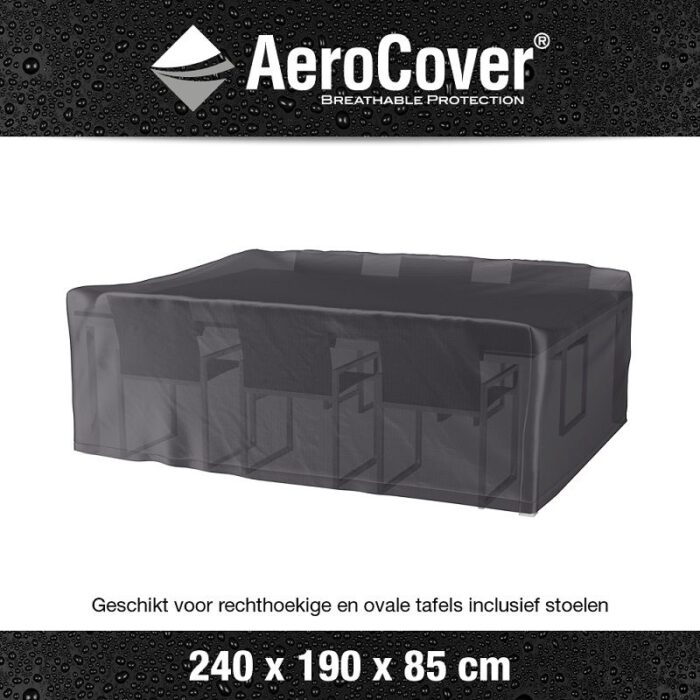 AeroCover hoes diningset 240x190xH85 cm art. 7916 - Afbeelding 2