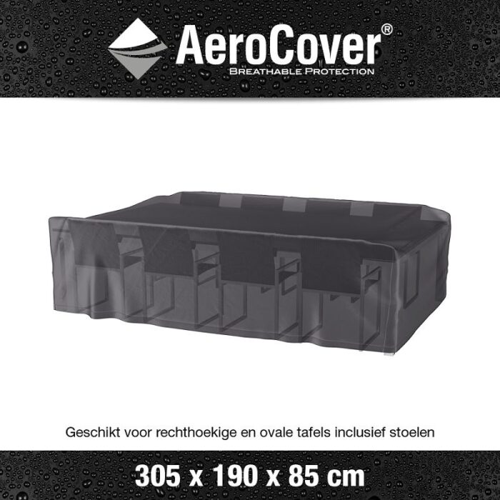 AeroCover hoes diningset 305x190xH85 cm art. 7918 - Afbeelding 2