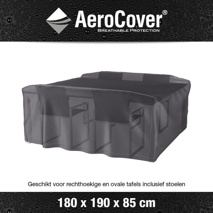 AeroCover hoes diningset 180x190xH85 cm art. 7920 - Afbeelding 2