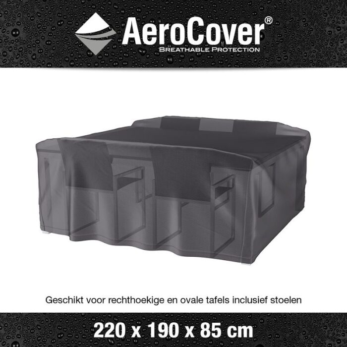 AeroCover hoes diningset 220x190xH85 cm art. 7921 - Afbeelding 2