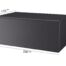 AeroCover beschermhoes tuintafel 220x110xH70cm