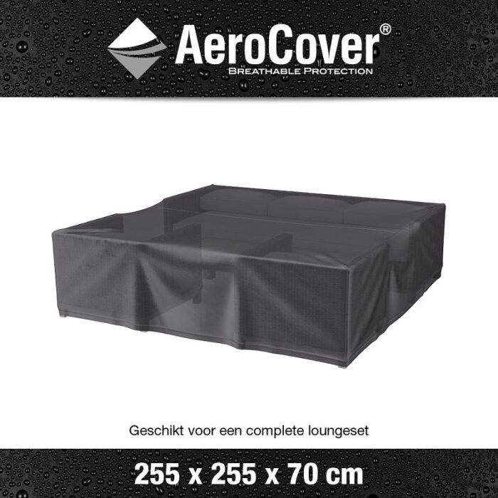 AeroCover hoes loungeset 255x255xH70 cm art. 7934 - Afbeelding 2