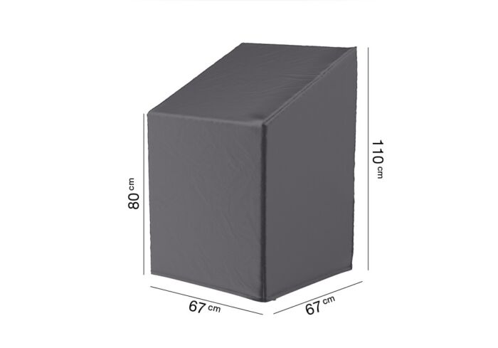 AeroCover beschermhoes stapelstoel 67x67xH80/110cm