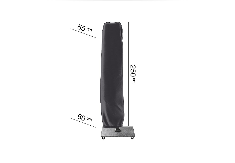 AeroCover beschermhoes zweefparasol H250x55/60