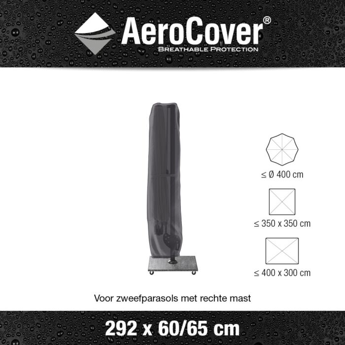 AeroCover parasolhoes zweefparasol H292x60/65 art. 7978 - Afbeelding 2