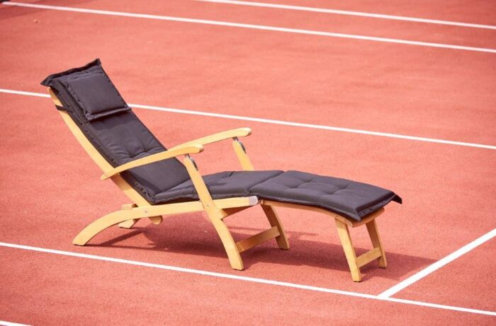 Traditional Teak ALEXANDRA deckchair kussen model Elegant - Afbeelding 2
