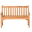 Traditional Teak Anna bank-120cm