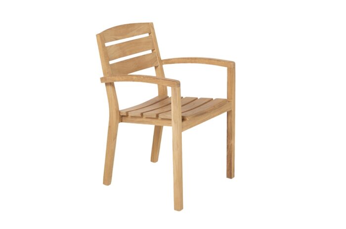 Traditional Teak Carlos stapelstoel