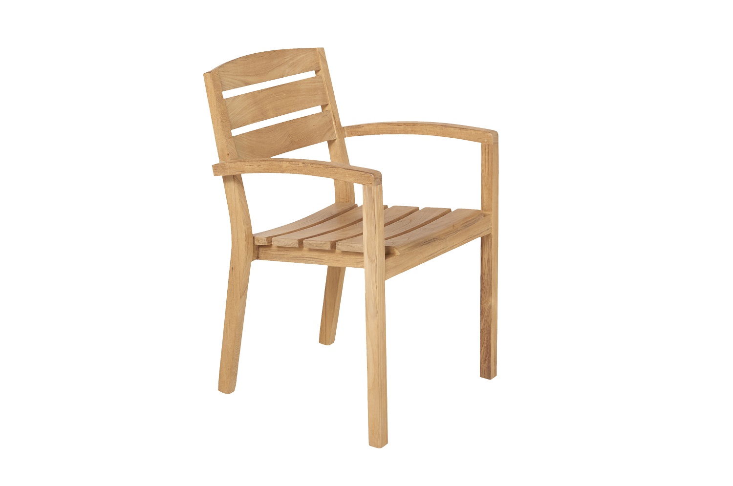 Traditional Teak Carlos stapelstoel
