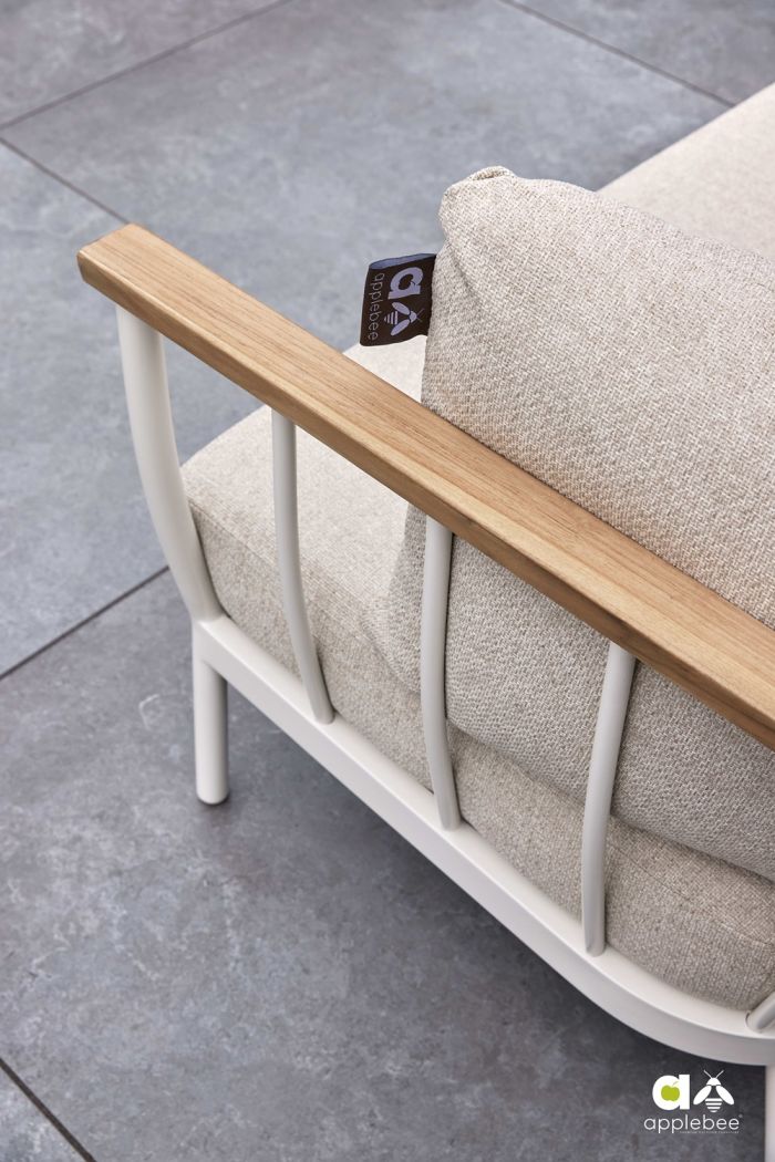 Applebee CONDOR loungestoel Oyster - Afbeelding 2