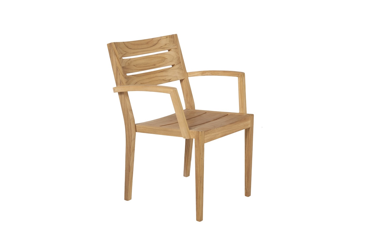 Traditionale Teak Grace stapelstoel