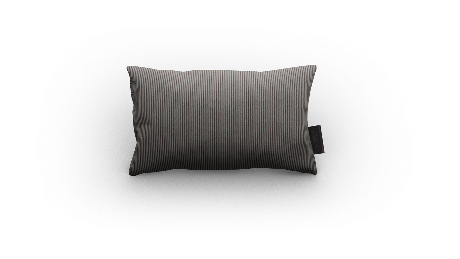 Outdoorkussen Rib Ash Grey 50x30cm