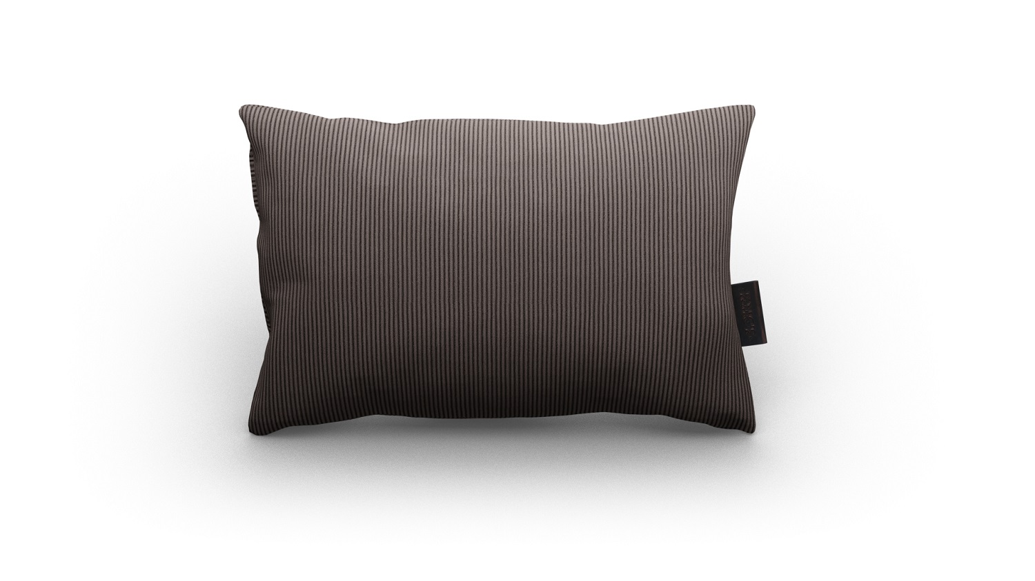 Outdoorkussen Rib Taupe 60x40cm