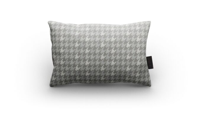 Outdoorkussen Pied de Poule 60x40cm