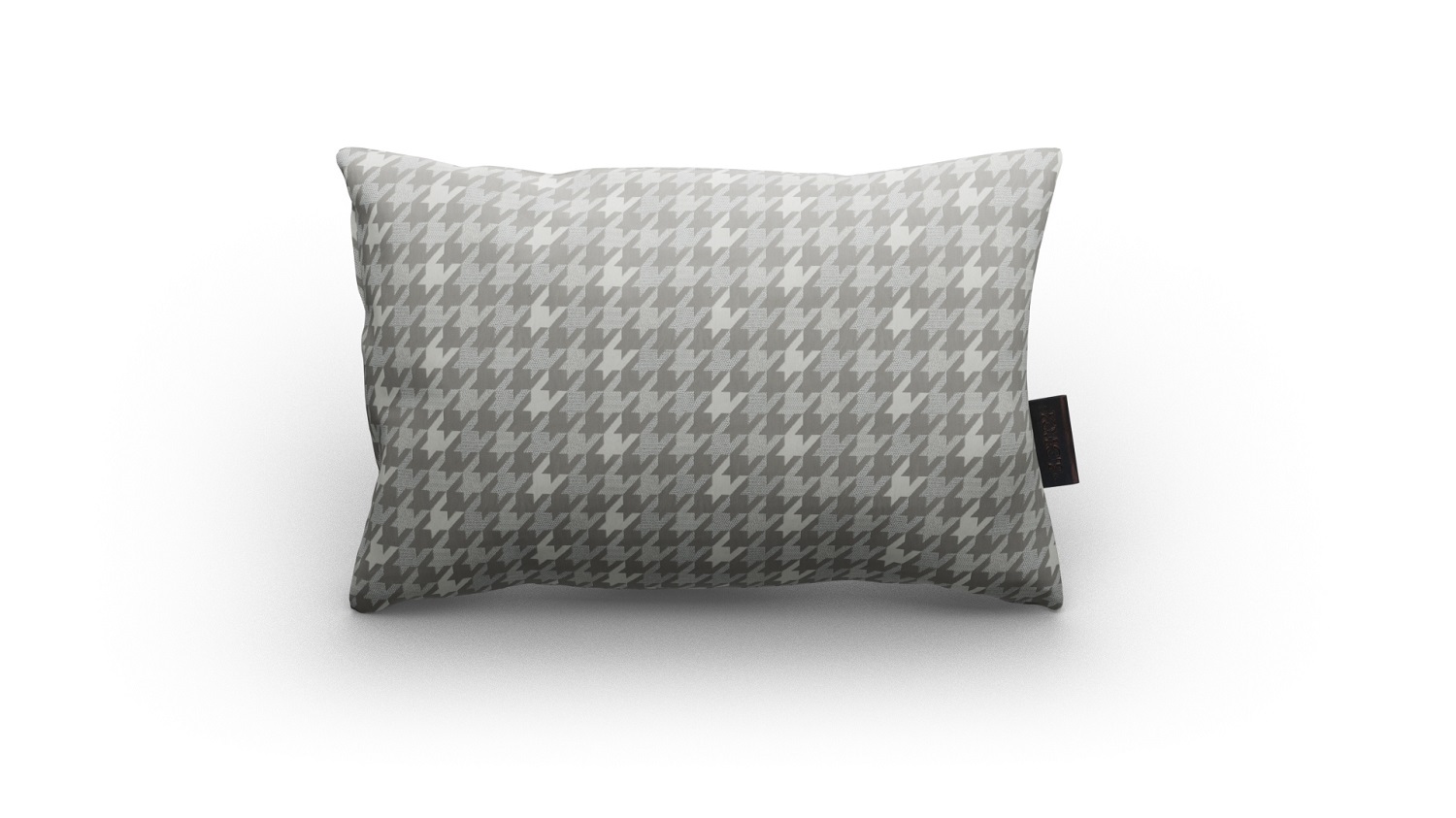 Outdoorkussen Pied de Poule 60x40cm