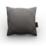Outdoorkussen Rib Ash Grey 45x45cm