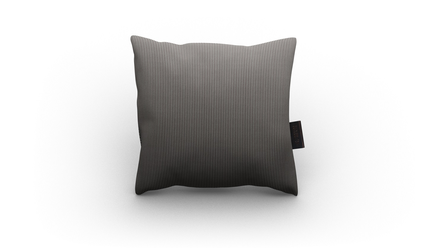 Outdoorkussen Rib Ash Grey 45x45cm