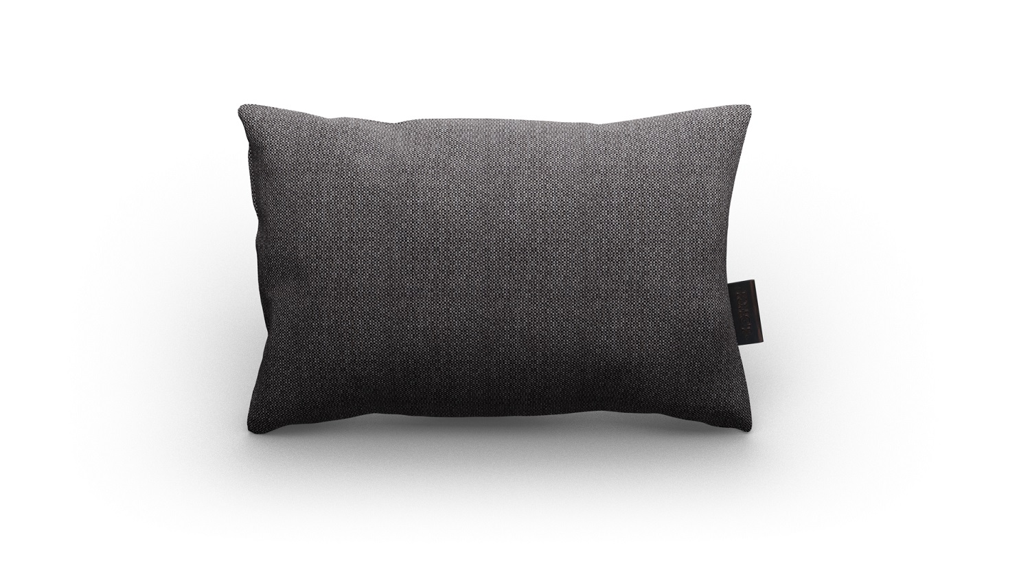 Outdoorkussen Woven Anthracite 60x40cm