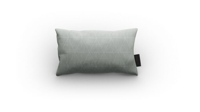Outdoorkussen Triangle Ash Grey 50x30cm