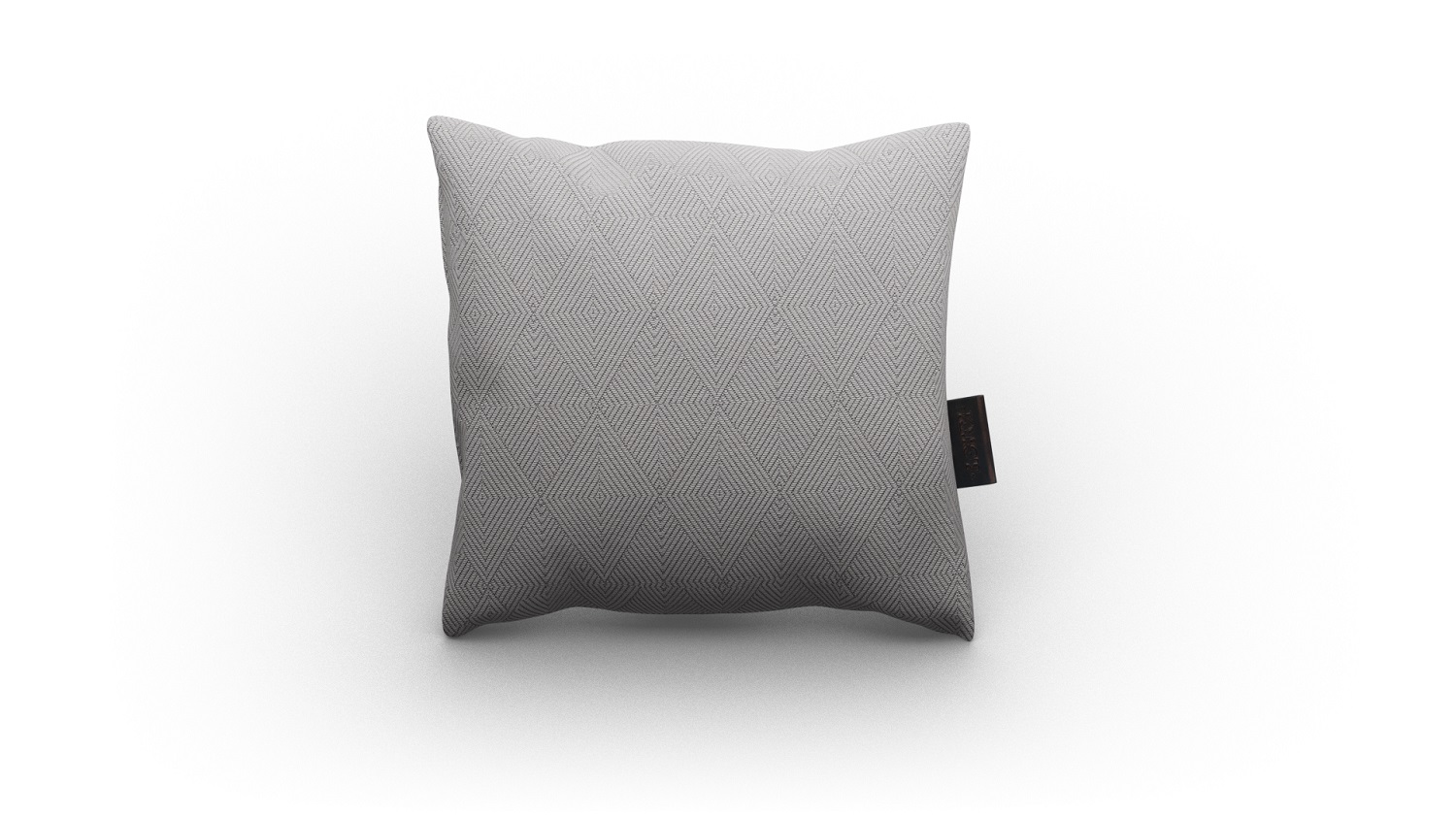 Outdoorkussen Triangle White 45x45cm