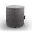 Outdoor hocker Rib Ash Grey Ø 35cm