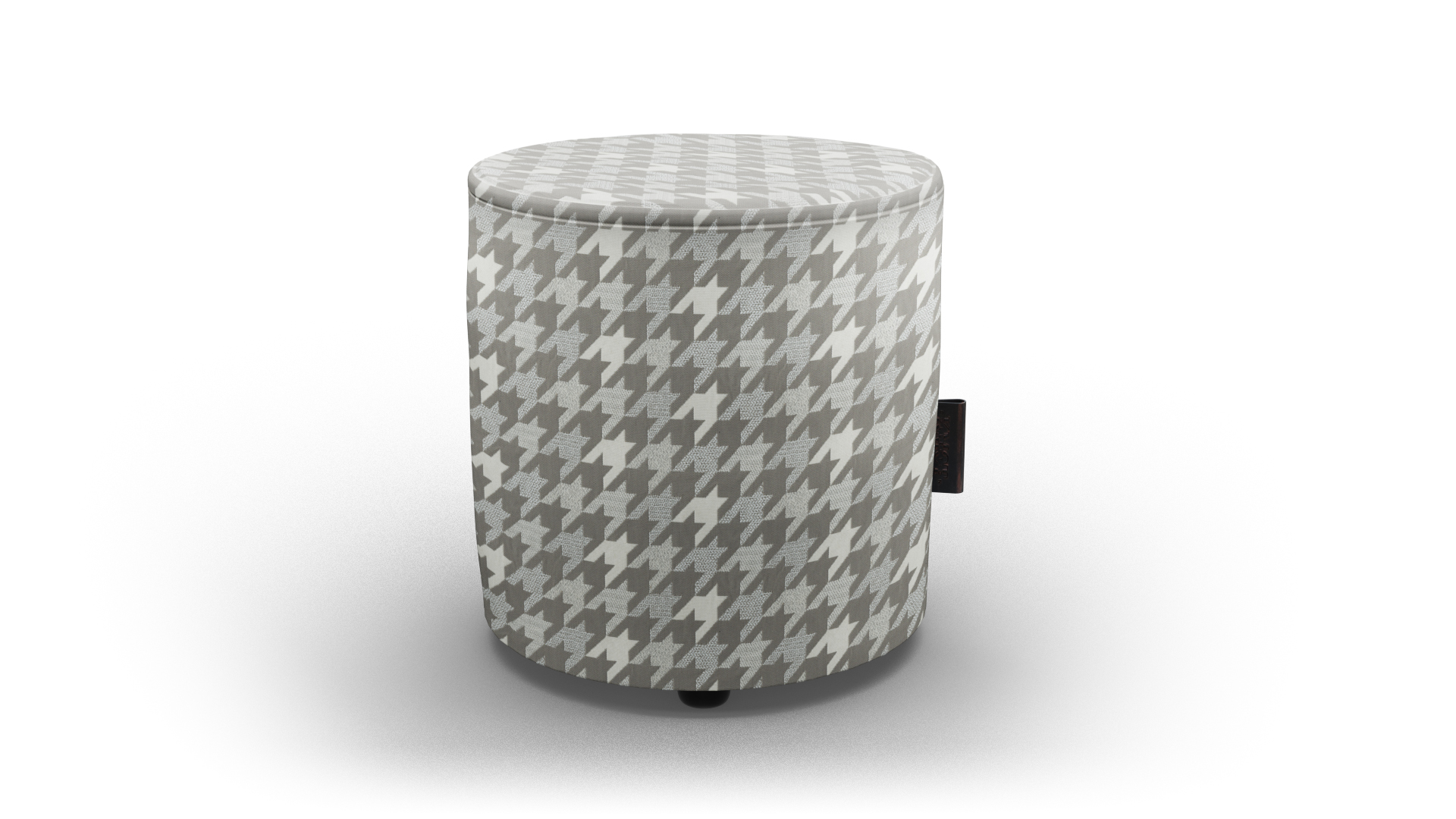 Outdoor hocker Pied de Poule Ø35cm