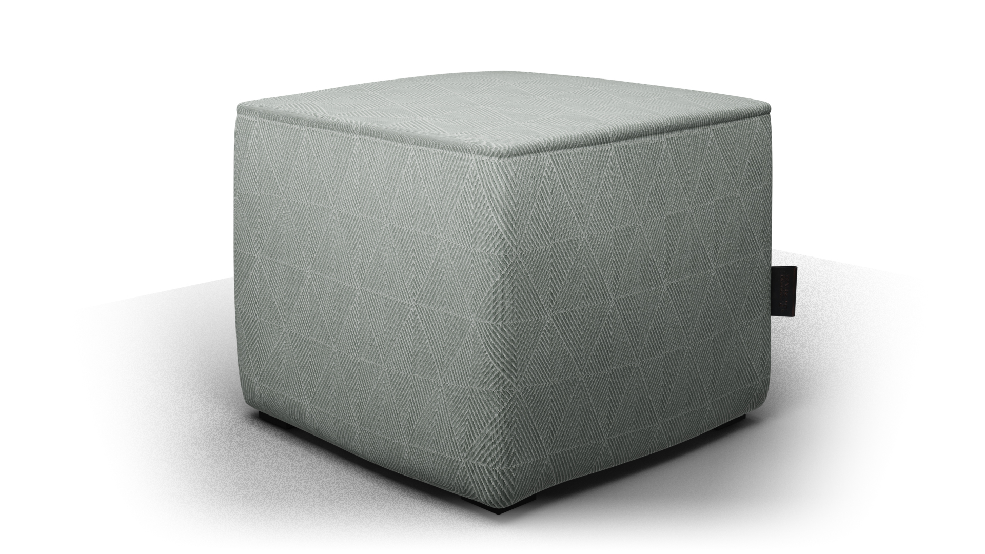 Outdoor hocker Triangle Ash Grey 55x55x45cm