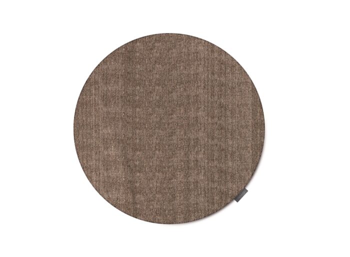 vloerkleed Uni Grey Ø240cm