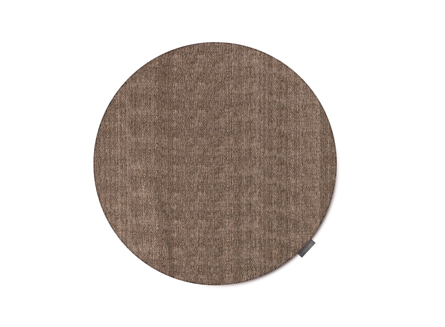 vloerkleed Uni Grey Ø240cm