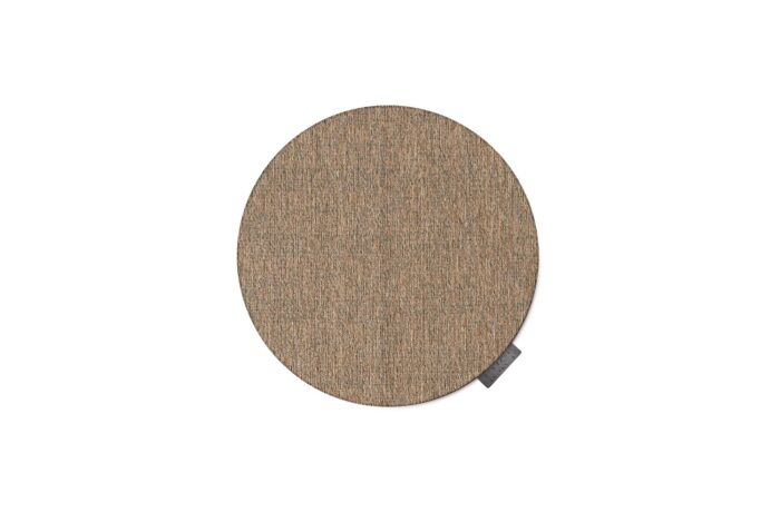 vloerkleed Uni Green Ø120cm