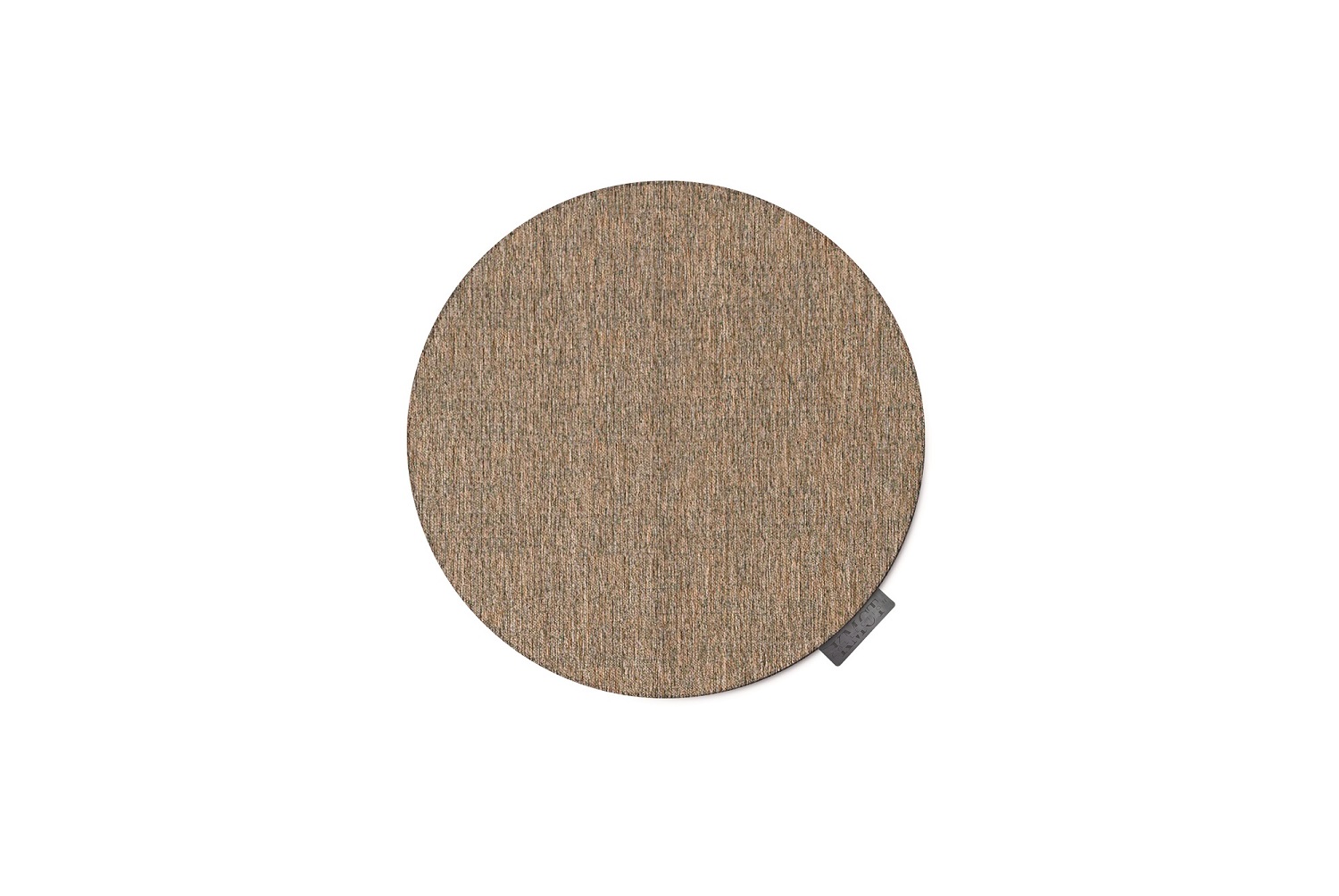 vloerkleed Uni Green Ø120cm
