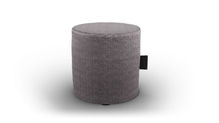 Outdoor hocker Soft Graphite Ø35cm