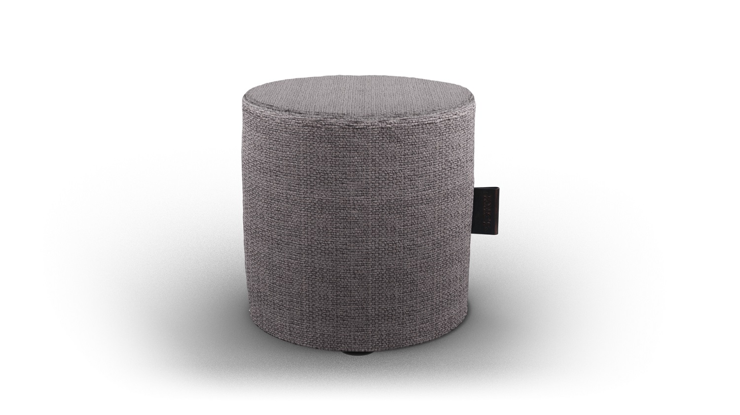 Outdoor hocker Soft Graphite Ø35cm
