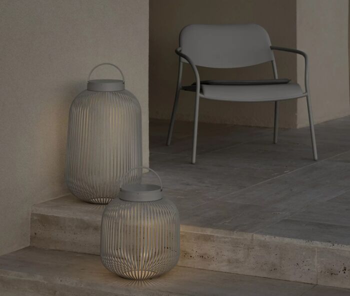 Blomus LITO lamp M Silk Gray - Afbeelding 2