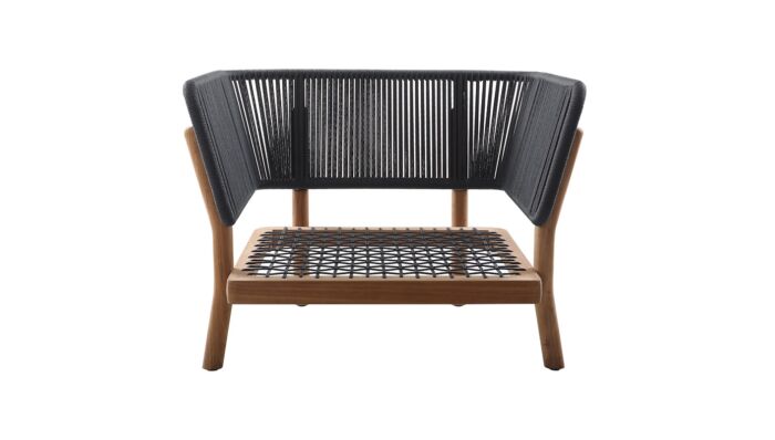 Traditional Teak MARCELLA lounge stoel - Afbeelding 3