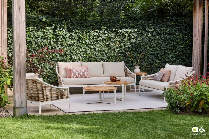 Applebee MILOU lounge stoel Oyster - Afbeelding 4
