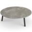 Jati&Kebon Ronda sidetable-Ø90cm charcoal-palladium-grey