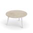 Jati&Kebon Ronda sidetable-Ø60cm white-chianca