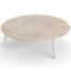 Jati&Kebon Ronda sidetable-Ø90cm white-chianca