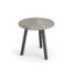 Jati&Kebon Ronda sidetable-Ø45cm charcoal-palladium-grey